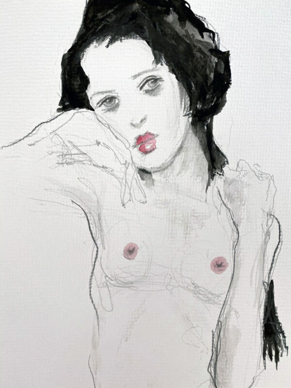 Girl with Black Hair - Image 2