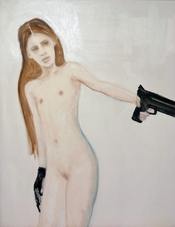 Girl with gun - SOLD!!🔴