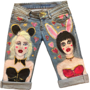 Bespoke customised art fashion